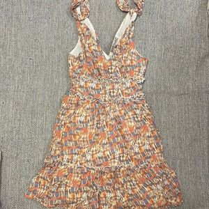 Warm multi-color dress